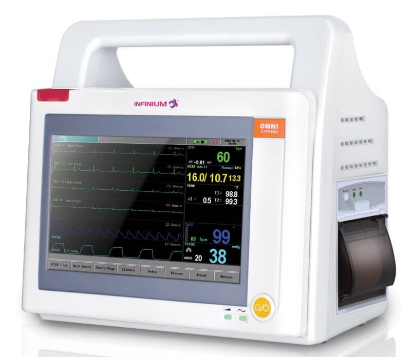 Infinium Medical OMNIexpress tragbarer Vitalparameter-Monitor