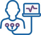 Ruhe-EKG Nihon Kohden Cardiofax C (ECG-2150)