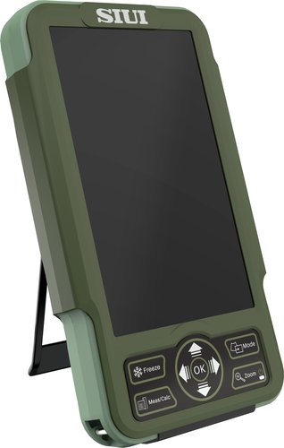 Das portable Ultraschallgerät CTS-800 von SIUI in der Frontansicht stehend