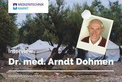 Interview mit Dr. Arndt Dohmen: Handheld-Ultraschall auf Lesbos