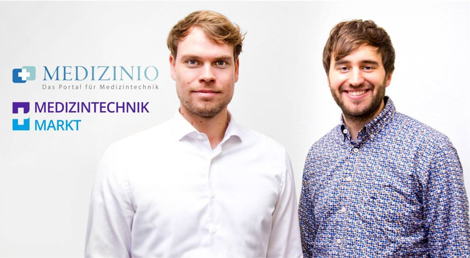 Christoph Bartram & Marvin Schön - Geschäftsführer von Medizinio Christoph Bartram & Marvin Schön - Geschäftsführer von Medizinio